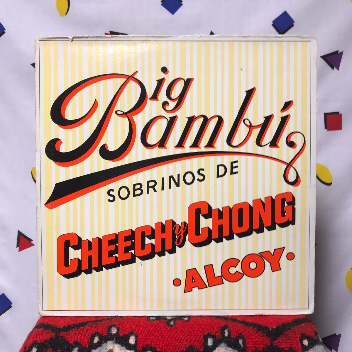 product details: *AS-IS* *GLOSSY WAX CHEECH & CHONG – BIG BAMBU LP photo