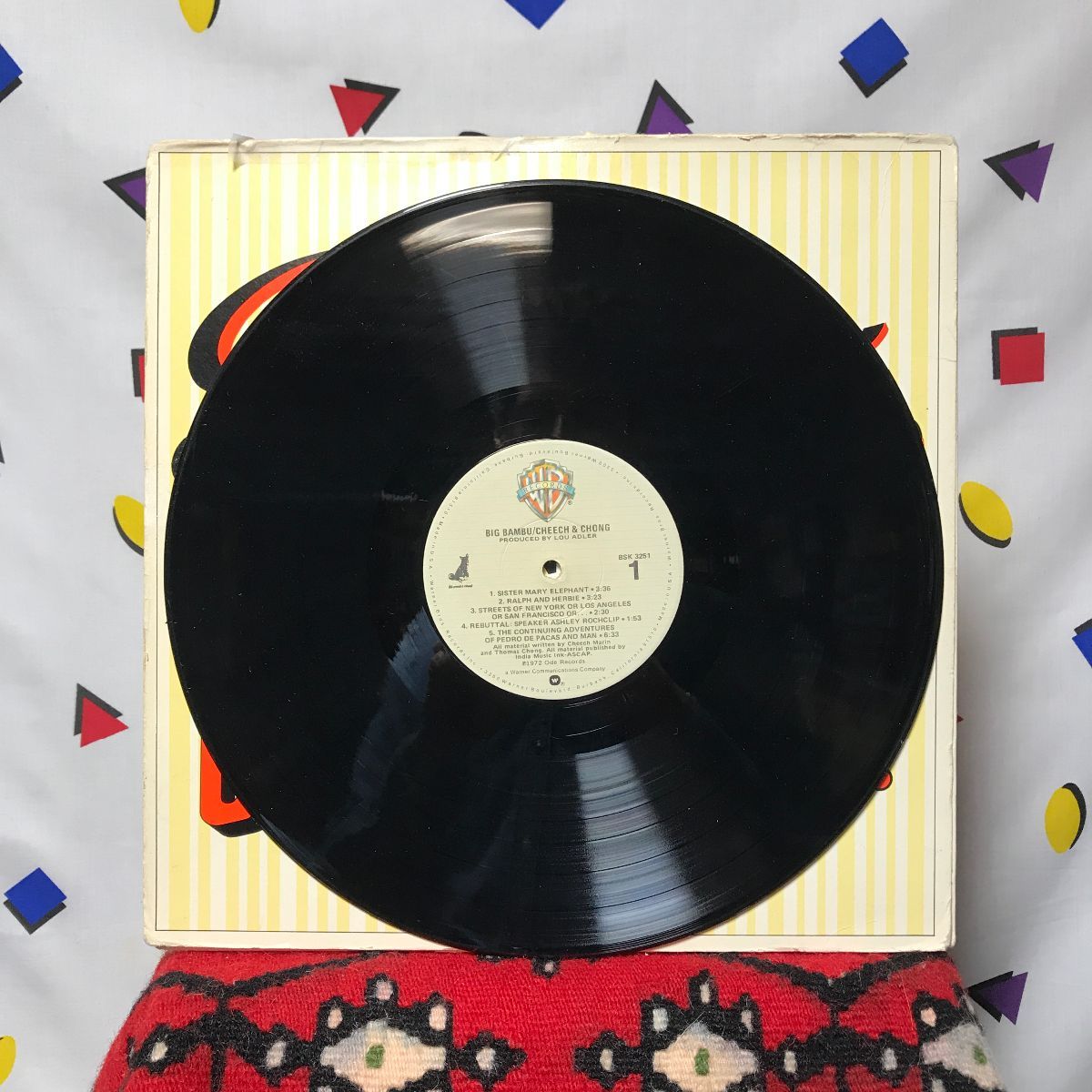 *AS-IS* *GLOSSY WAX CHEECH & CHONG – BIG BAMBU LP