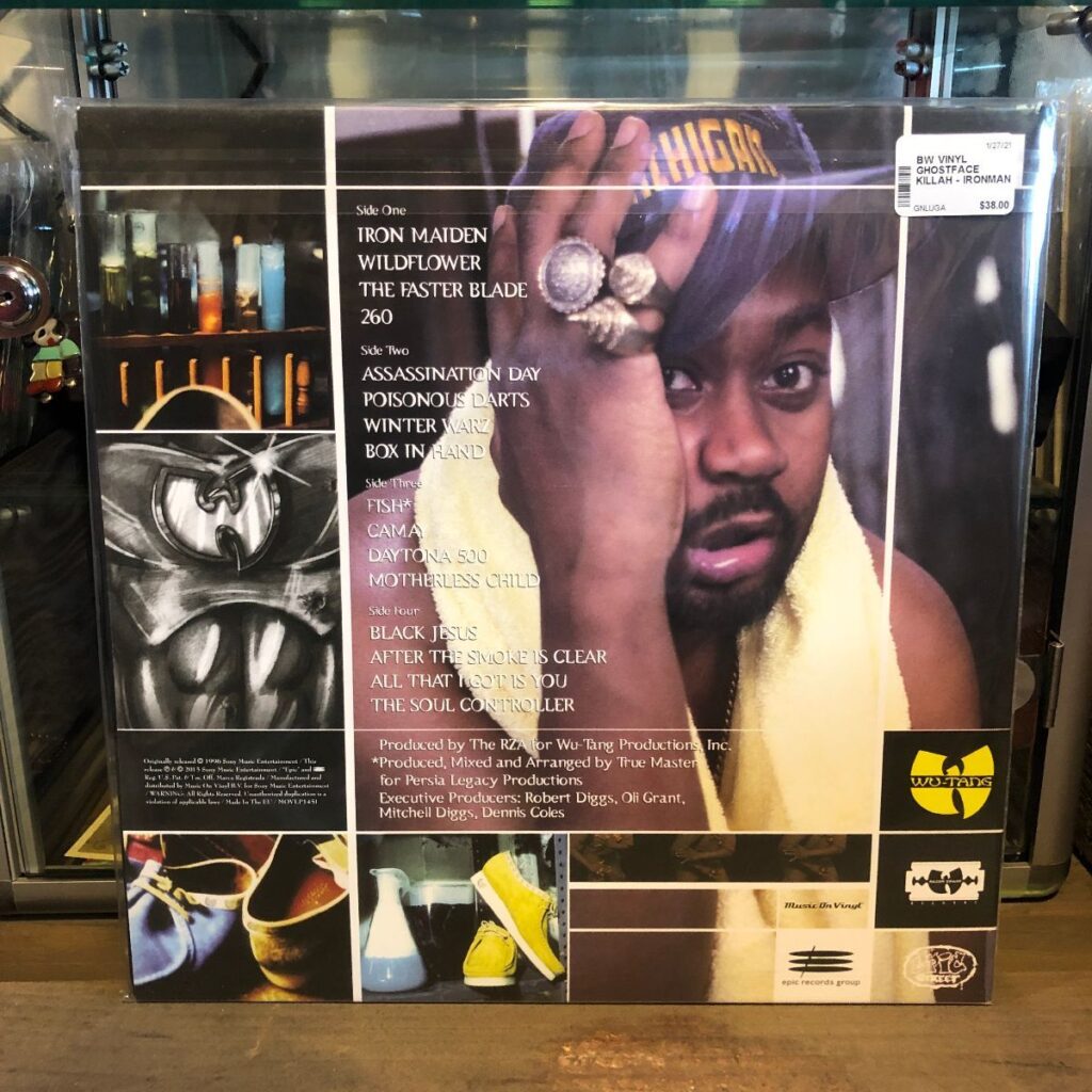 Ghostface Killah – Ironman Vinyl Record | Boardwalk Vintage