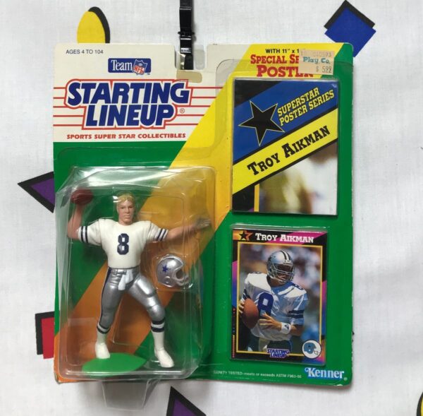 product details: STARTING LINEUP SPORTS ACTION FIGURES NEW IN PACKAGE - TROY AIKMAN, DALLAS COWBOYS 1997 photo
