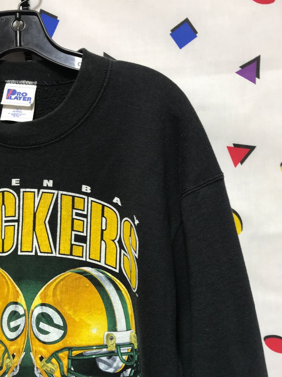 Vintage 1995 Green Bay Packers Graphic Crewneck Sweatshirt / NFC