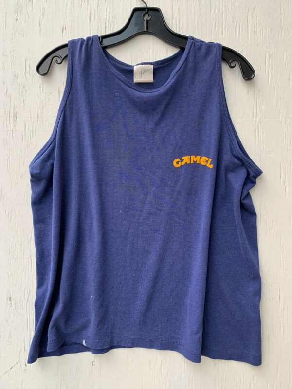 product details: TANK TOP CAMEL CIGARETTES FRONT &AMP;AMP; BACK GRAPHIC AS-IS photo