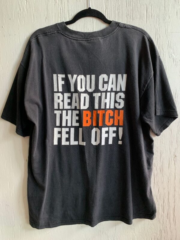 product details: HARLEY DAVIDSON \IF YOU CAN READ THIS THE B*TCH FELL OFF!\ GRAPHIC T-SHIRT photo