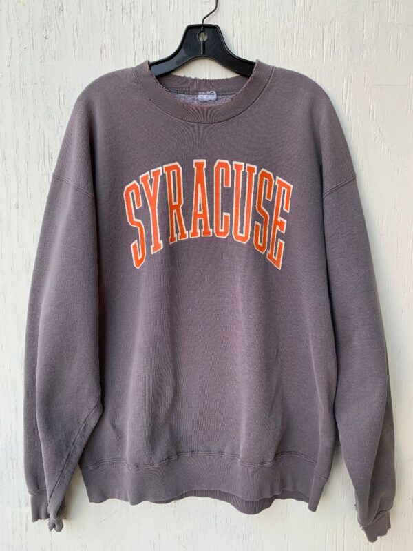 product details: SYRACUSE ORANGE BLOCK LETTER GRAPHIC SWEATSHIRT - AS IS photo