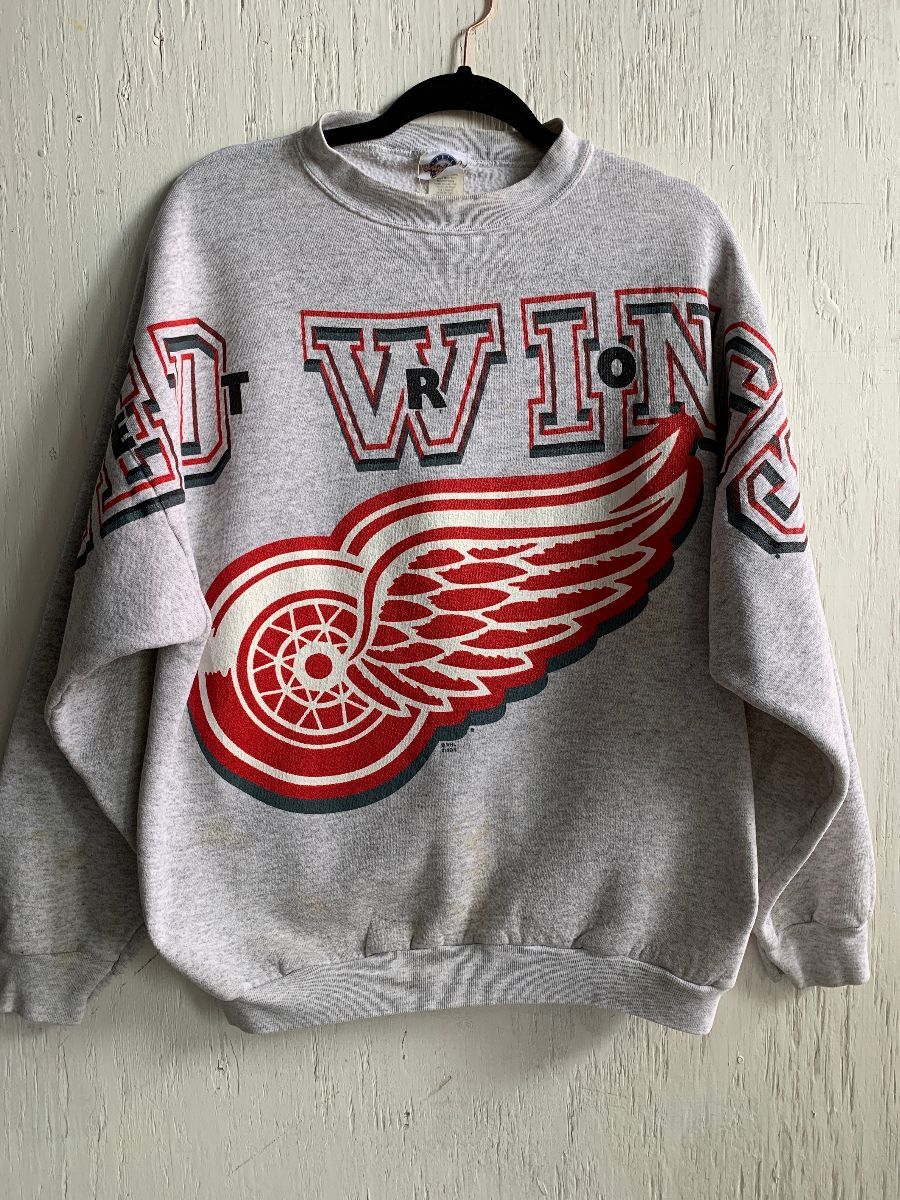 Detroit Red Wings Winged Wheel T-Shirt by Reebok - S ONLY