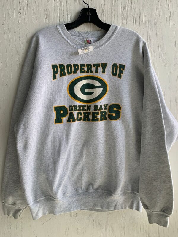 product details: PROPERTY OF GREEN BAY PACKERS GRAPHIC CREW NECK SWEATSHIRT photo