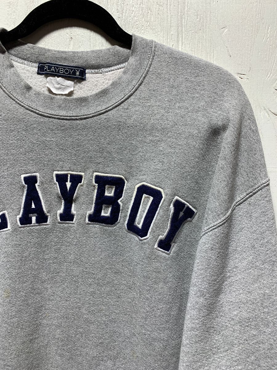 Playboy Stitch Embroidered Sweatshirt - Bluecat