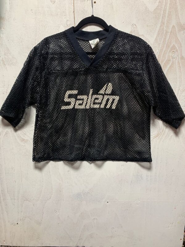 product details: RARE SALEM CIGARETTES MESH CROPPED FOOTBALL JERSEY photo