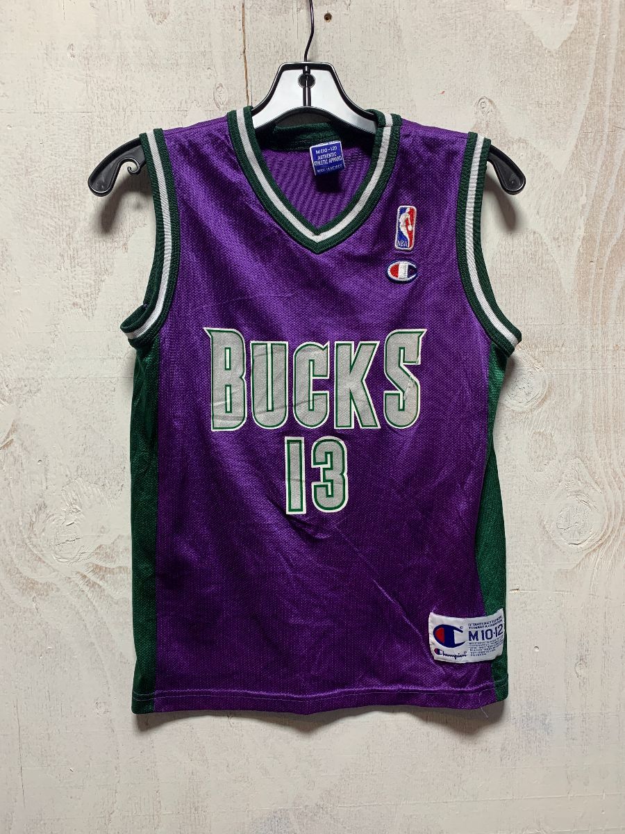 Vintage #13 GLENN ROBINSON Milwaukee Bucks NBA Champion Jersey 40 – XL3  VINTAGE CLOTHING