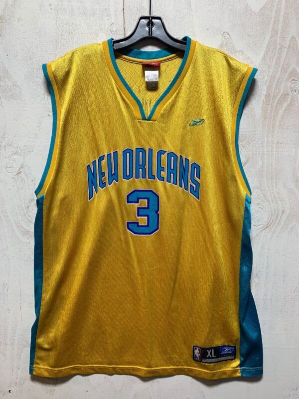 product details: NBA NEW ORLEANS HORNETS BASKETBALL JERSEY #3 PAUL AS-IS photo
