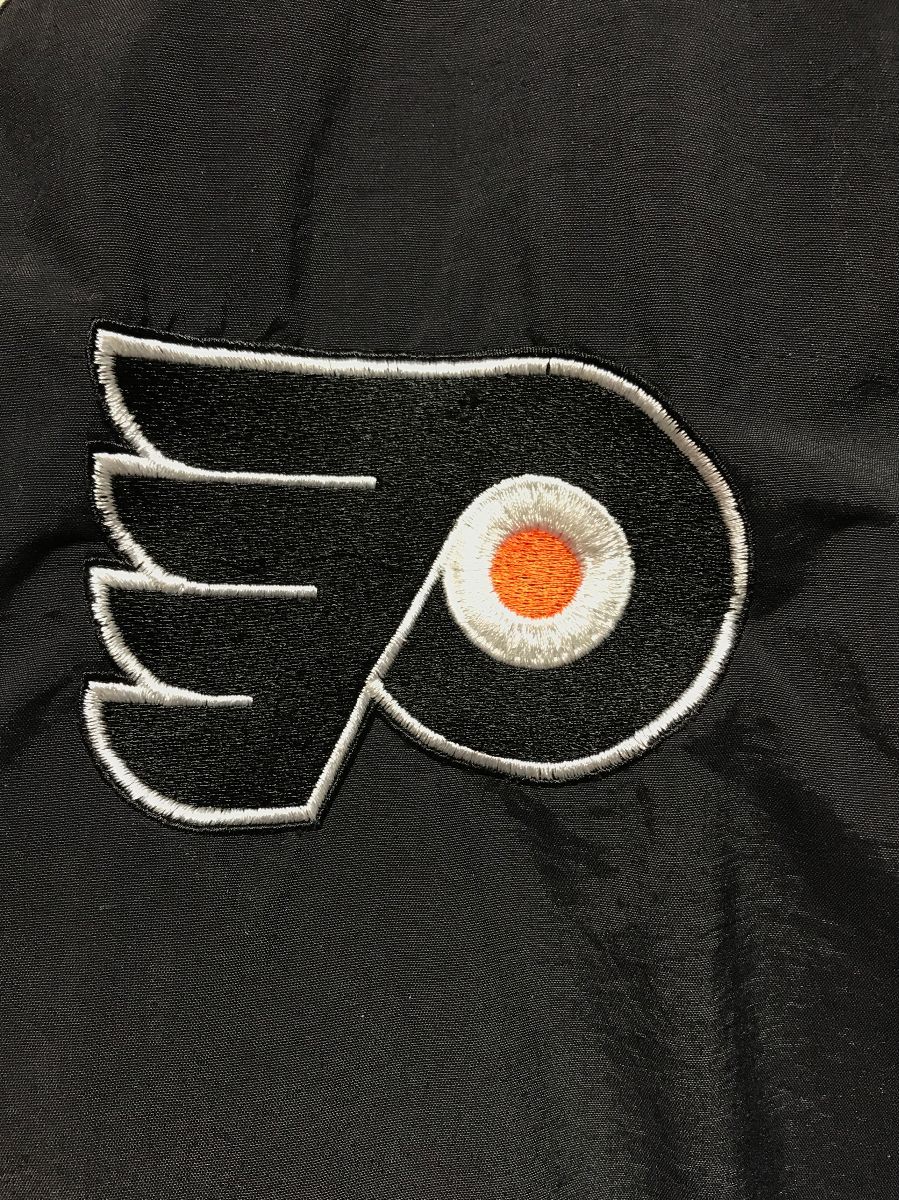 Philadelphia Flyers Nhl Hockey Classic Logo Windbreaker Jacket