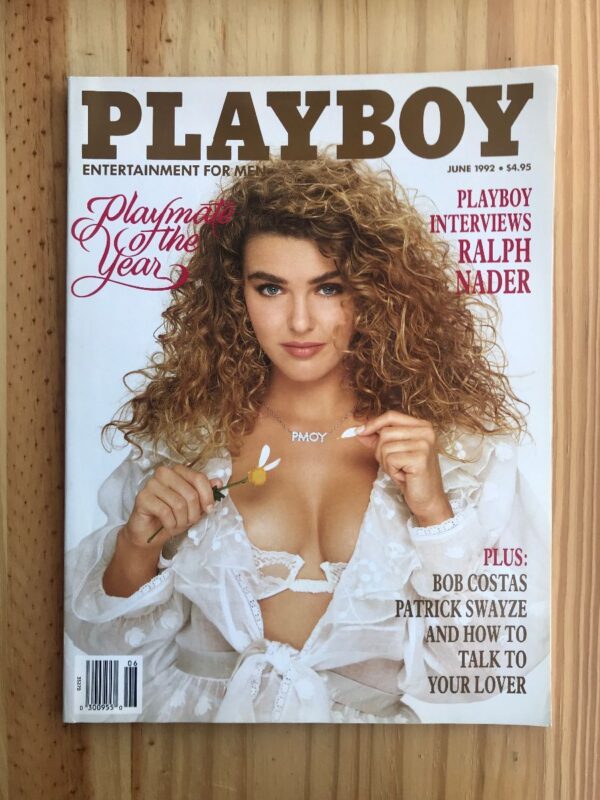 product details: PLAYBOY MAGAZINE | JUNE 1992 PLAYMATE OF THE YEAR | RALPH NADER | BOB COSTAS | PATRICK SWAYZE photo