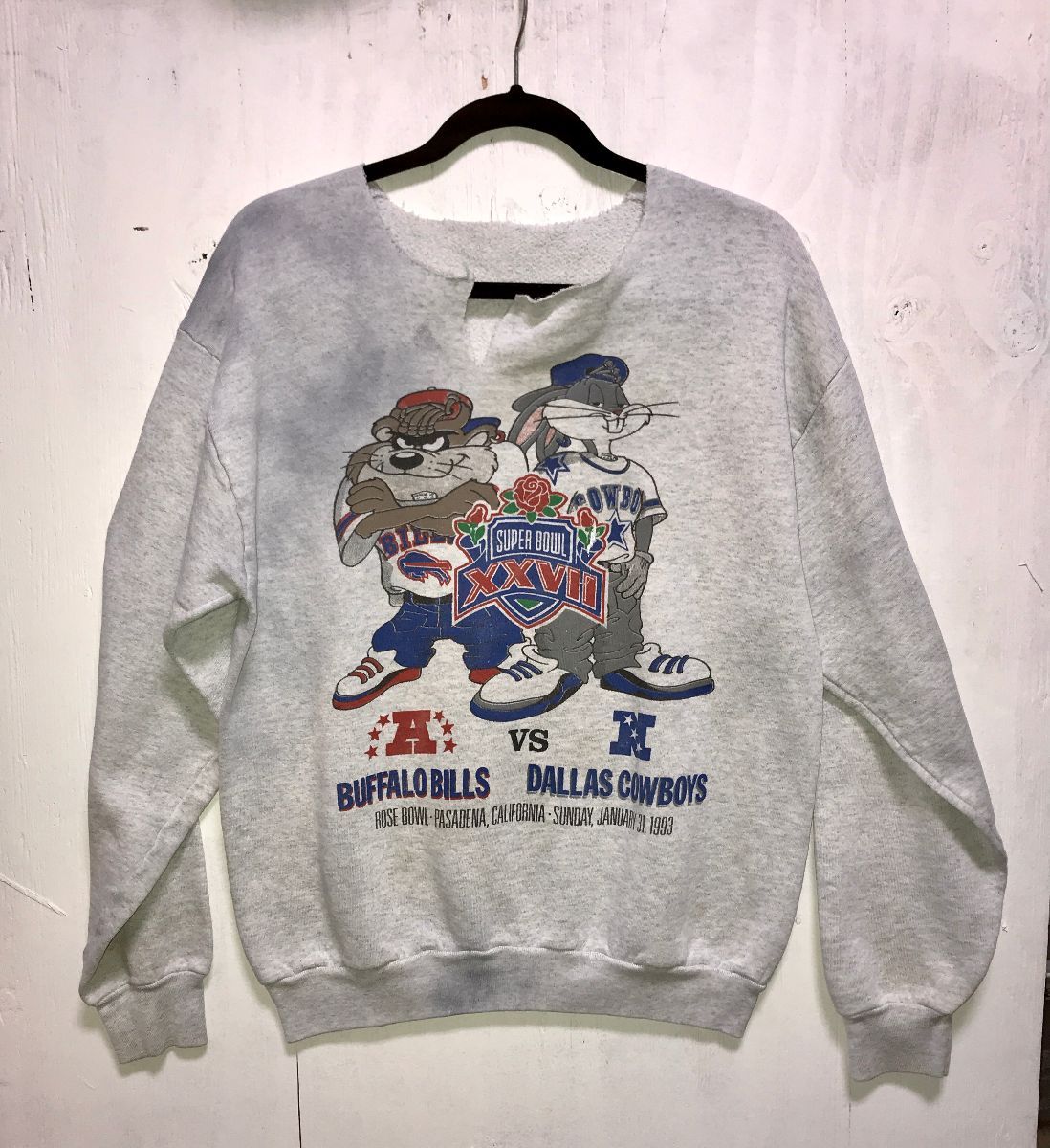 Vintage Dallas Cowboys Super Bowl XXVII Champions Sweatshirt (1993)