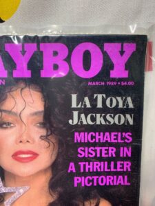 Playboy Magazine March 1989 La Toya Jackson Pictorial Boardwalk