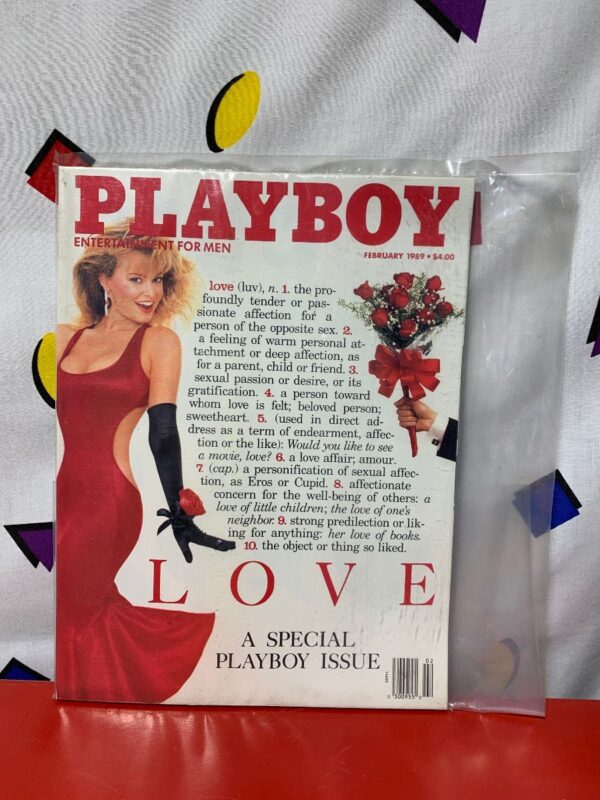 product details: PLAYBOY MAGAZINE | FEBRUARY 1989 | LOVE ISSUE photo