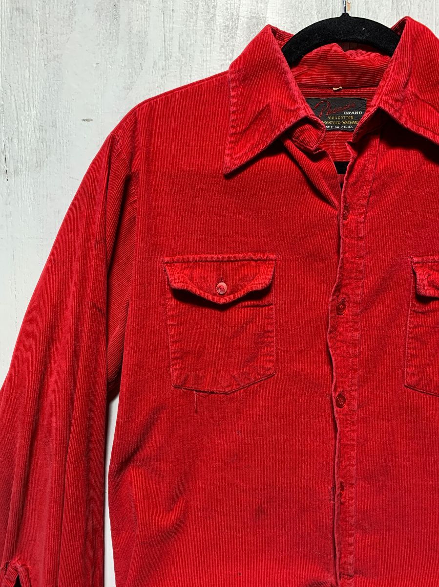 Soft Retro Corduroy Ls Bd Western Shirt | Boardwalk Vintage