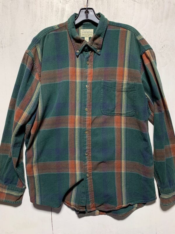 product details: THICK LS BD FLANNEL SHIRT WITH FRONT POCKET photo
