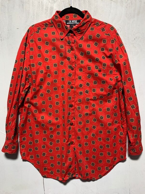 product details: FUNKY RETRO DESIGN LS BD SHIRT AS-IS photo