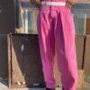 Vintage 1980s Cotton Jimmy Z Tapered Pants Velcro Closure *deadstock As-is