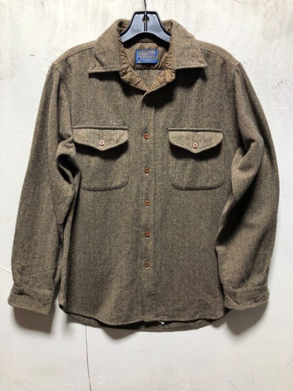 product details: PENDLETON MULTI COLOR STITCHED HERRINGBONE LONG-SLEEVE BUTTON-UP SHIRT photo