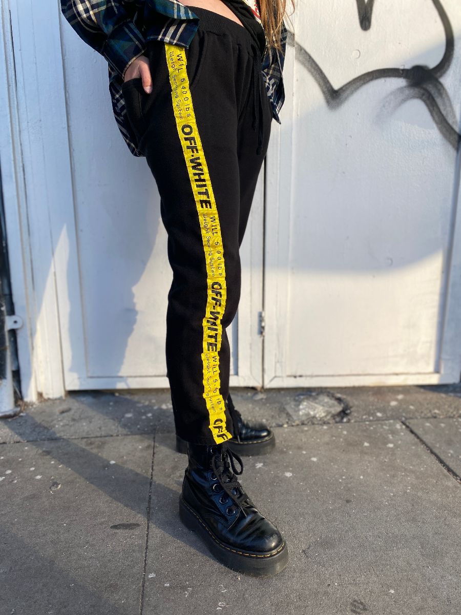 Rick Owens Off-White & Yellow Tailored Belas Jeans Rick Owens