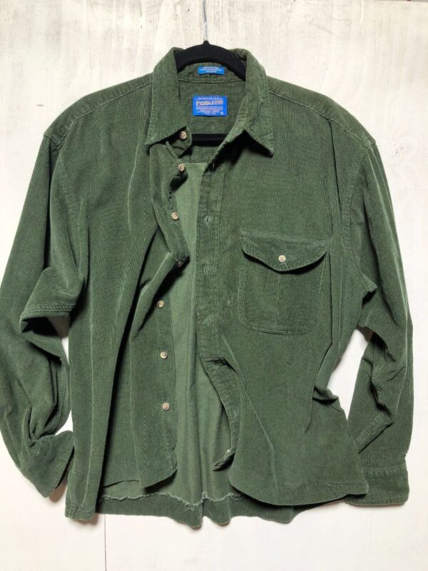 product details: RARE 1990S PENDLETON CORDUROY LS BD SHIRT WITH FRONT POCKETS photo