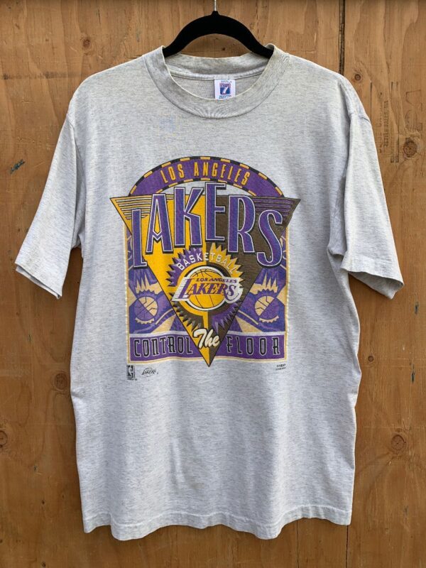 product details: LOS ANGELES LAKERS  BASKETBALL | CONTROL THE FLOOR NBA TEE photo