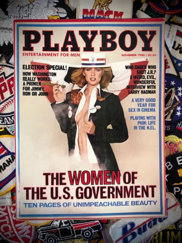 product details: PLAYBOY MAGAZINE - NOVEMBER 1980 ELECTION SPECIAL | WOMEN OF THE US GOVERNMENT photo