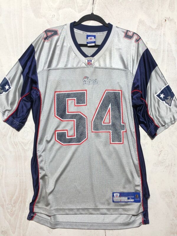 product details: NEW ENGLAND PATRIOTS #54 BRUSCH FOOTBALL JERSEY photo