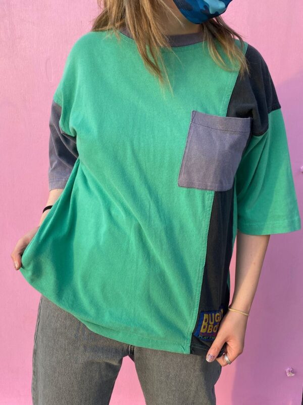 product details: T-SHIRT LEVEL 10 PLAY THE GAME COLOR BLOCK photo