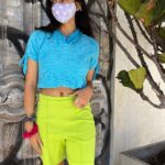 NEON GREEN STRETCH POLY SHORTS 7-27