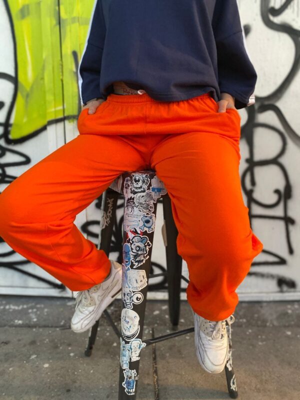 product details: DEADSTOCK 1990S NEON DRAWSTRING SWEATPANTS AS-IS photo