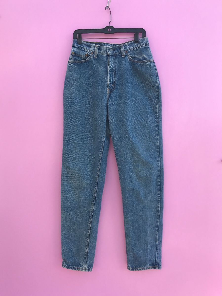 Perfect Levis 17505 1230 Womens 505 Classic Tapered Fit High Waisted Mom  Jeans | Boardwalk Vintage
