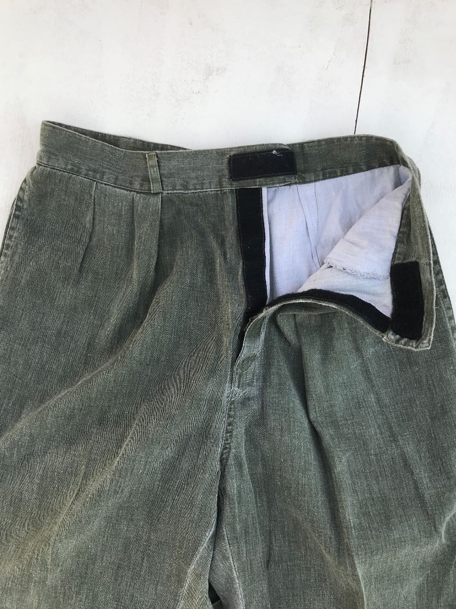 Vintage 1980s Cotton Jimmy Z Tapered Pants Velcro Closure *deadstock As ...