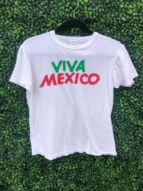 product details: VIVA MEXICO SHORT CUT BOXY FIT PAPER THIN SOFTY T-SHIRT photo