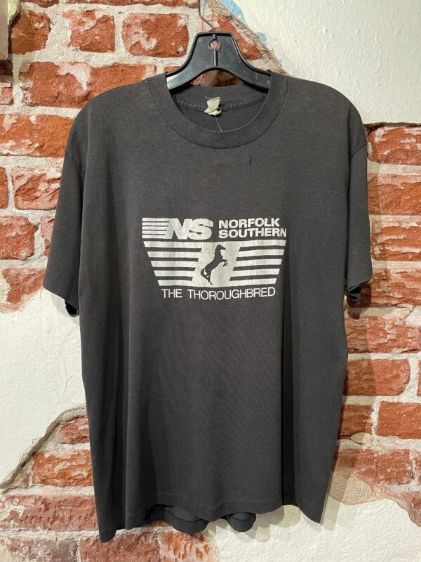 product details: NORFOLK SOUTHERN THE THOROUGHBRED HORSE GRAPHIC T-SHIRT photo