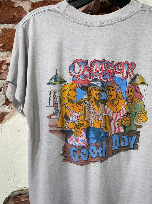 product details: AS IS - OUTBACK JACK GOOD DAY BEERS GRAPHIC T-SHIRT photo