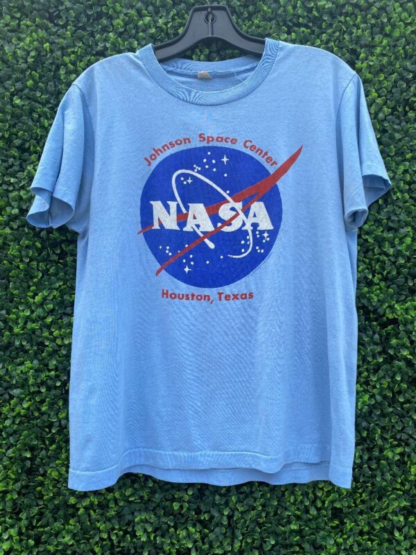 product details: AS-IS SUPER THIN NASA JOHNSON SPACE CENTER GRAPHIC T-SHIRT photo