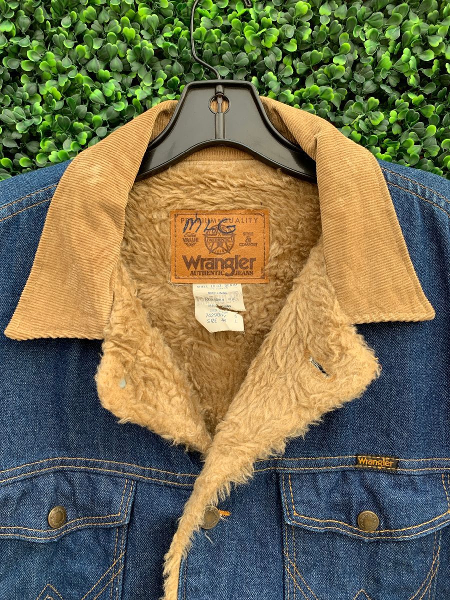 Buy Vintage Y2k Denim Jacket Faded Jean Lined Jacket Lucky Brand Rabbit Fur  Collar Online in India 