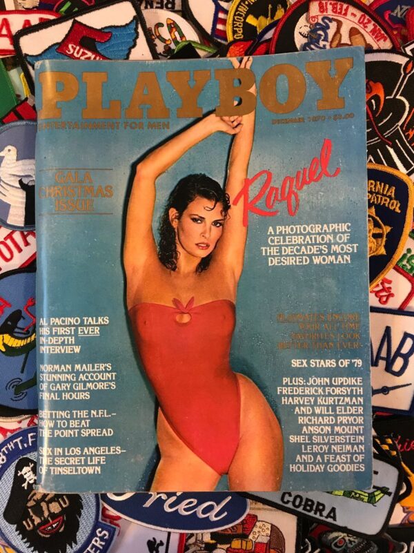 product details: PLAYBOY MAGAZINE | DEC 1979 | AL PACINO | SEX STARS OF 79 | RAQUEL | GALA CHRISTMAS ISSUE photo