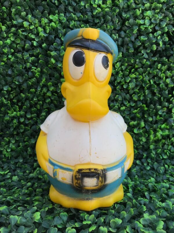 product details: 1974 PLASTIC HOMER DUCK PIGGY BANK photo