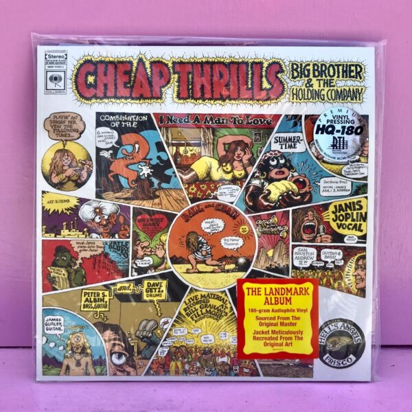 product details: VINYL RECORD BIG BROTHER & THE HOLDING COMPANY- CHEAP THRILLS photo