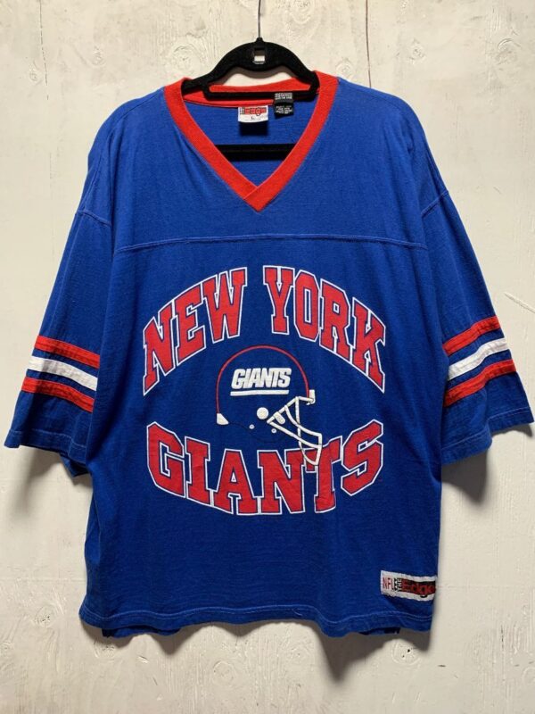 product details: NFL NEW YORK GIANTS NFL FOOTBALL JERSEY T-SHIRT photo
