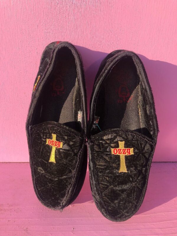 product details: QUILTED VELVET OZZY OSBOURNE LOAFERS photo