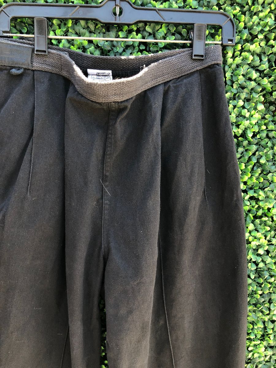 1980s Jimmy-z Cotton High-waisted Pants W/ Adj Velcro Waist | Boardwalk ...