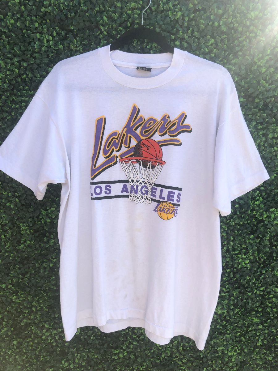 Vintage Los Angeles Lakers T-Shirt, NBA Los Angeles Lakers - Ink