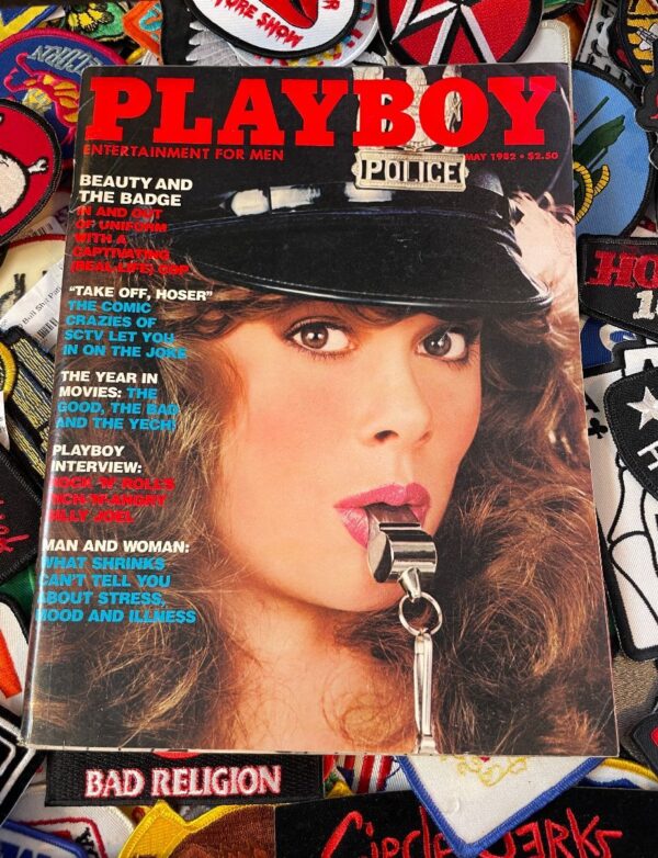 Playbabe Magazine May Beauty And The Badge Billy Joel Sctv Man And Woman