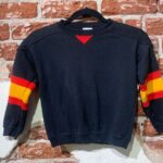KIDS COLORBLOCK QUILTED INLAY CREWNECK SWEATSHIRT