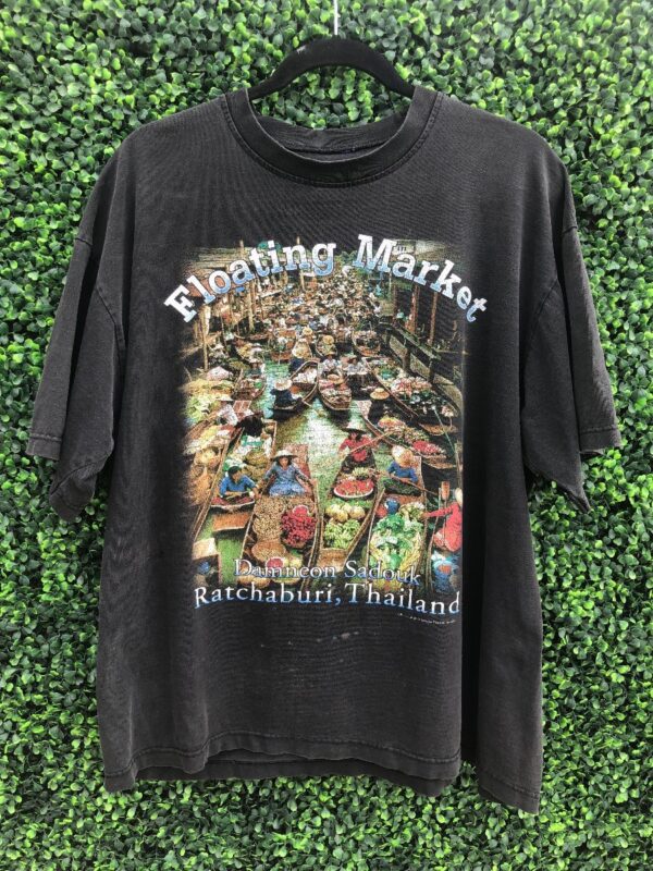 product details: FLOATING MARKET DAMNOEN SADOUK RATCHABURI THAILAND GRAPHIC T-SHIRT photo