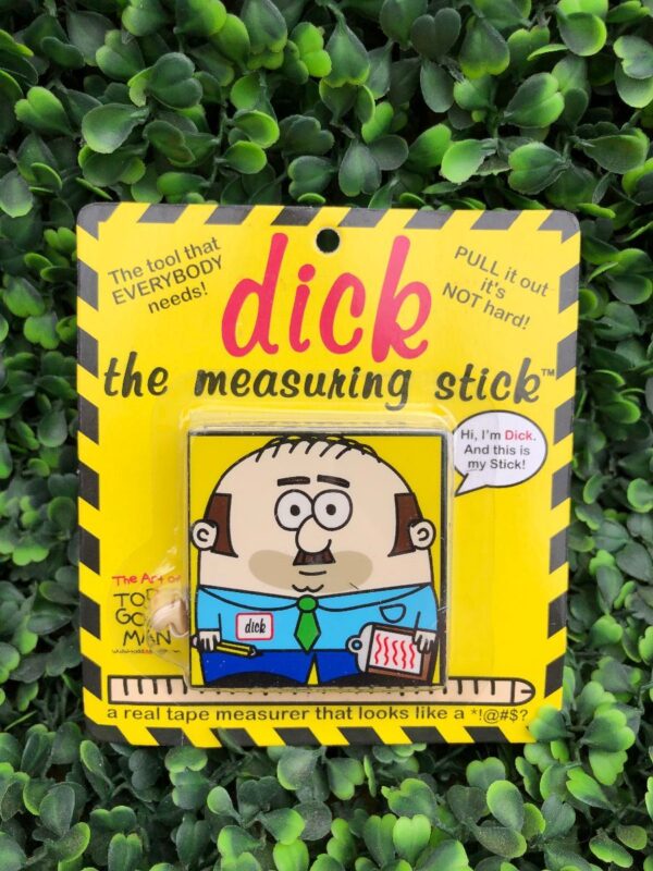 product details: DICK THE MEASURING STICK MEASURING TAPE photo